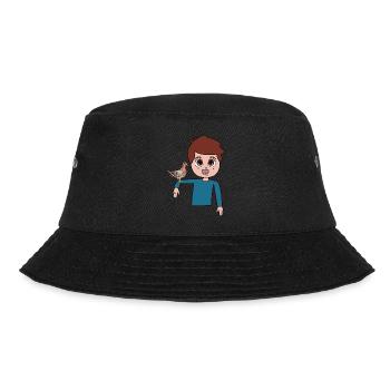 Pigeon boy design for pigeon lovers - Bucket Hat - black - Front - Lela (165cm)