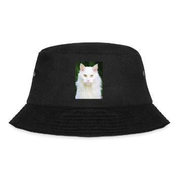 Katzen - Bucket Hat - Schwarz - Vorne - Lela (165cm)