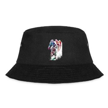 Cycling #cycling #sport #bike - Bucket Hat - black - Front - Lela (165cm)