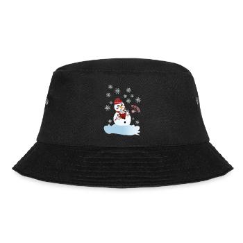 Bonhomme de neige et chocolat chaud pour Noël - Bob - noir - Devant - Lela (165cm)