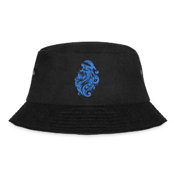 Weihnachten Weihnachtsmann Weihnachtsmann ungezogene Feiertage Winter - Bucket Hat - Schwarz - Vorne - Lela (165cm)