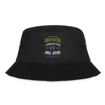 sayings quote telescope physics conspiracy - Bucket Hat - Schwarz - Vorne - Lela (165cm)