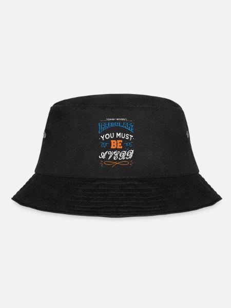 novel books literary bookworm editor bmx christmas - Bucket Hat - Schwarz