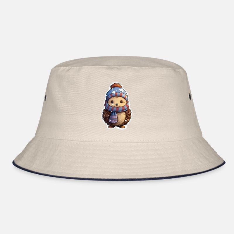 Drôle de hérisson en hiver Bob