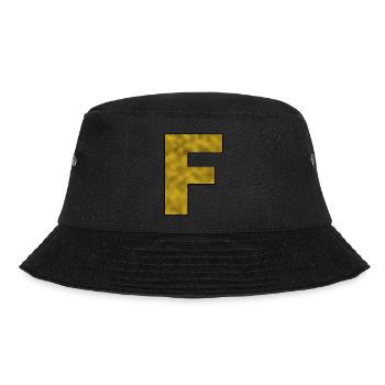 Lettre F Or - Bob - noir - Devant - Lela (165cm)