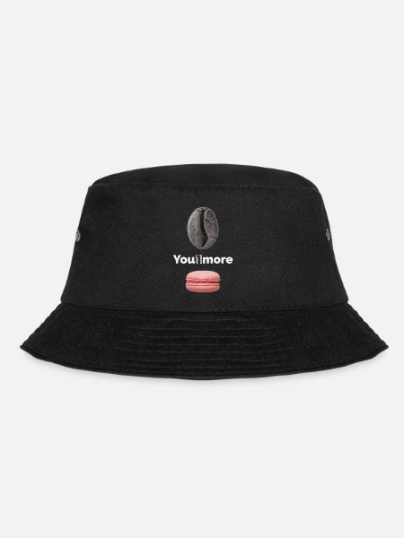 You don‘t need more - Bucket Hat - Schwarz