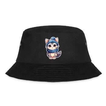 Snow kittens - Bucket Hat - black - Front - Lela (165cm)