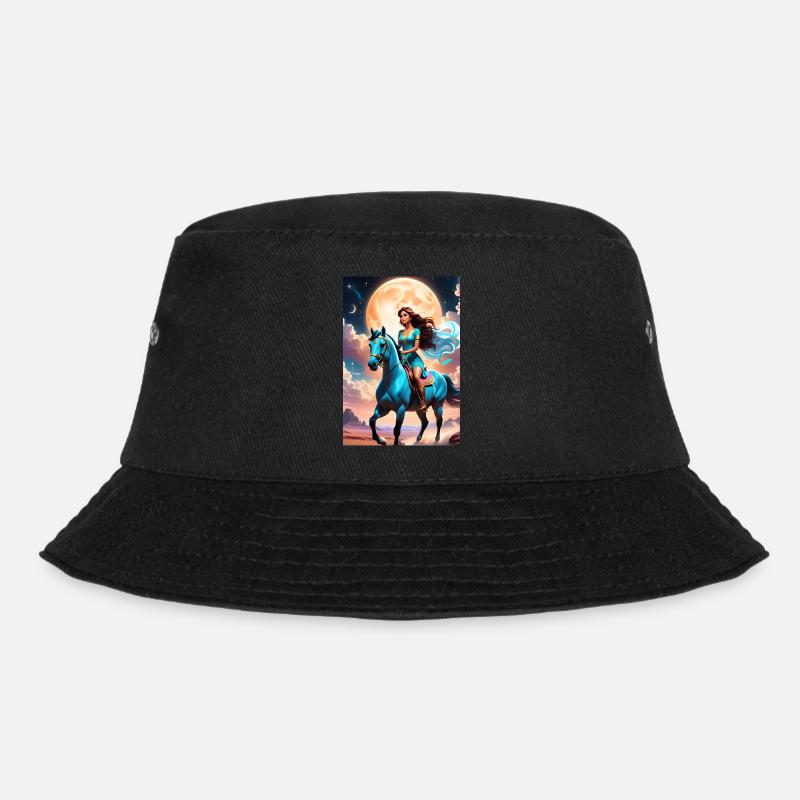 personalisiertes Design-Muttergeschenk - Bucket Hat - Schwarz