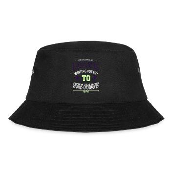 quote love geek birthday inspirational feminine - Bucket Hat - Schwarz - Vorne - Lela (165cm)