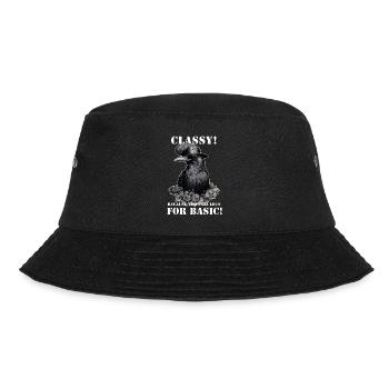 Steampunk Rabe - Bucket Hat - Schwarz - Vorne - Lela (165cm)