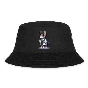 Cute Horse Doctor - Bucket Hat - Schwarz - Vorne - Lela (165cm)