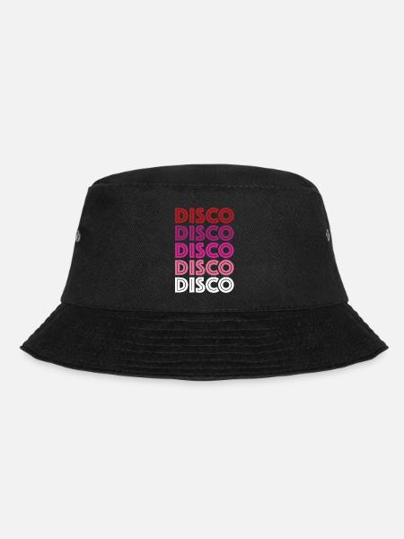Disco Disco Disco - Bucket Hat - Schwarz