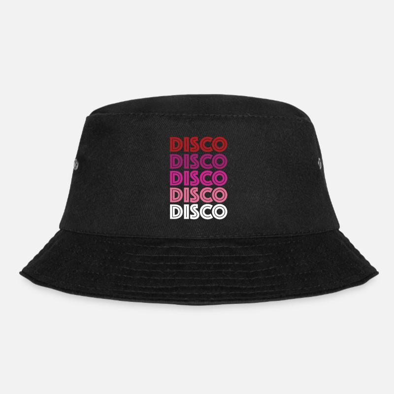 Disco Disco Disco - Bucket Hat - Schwarz