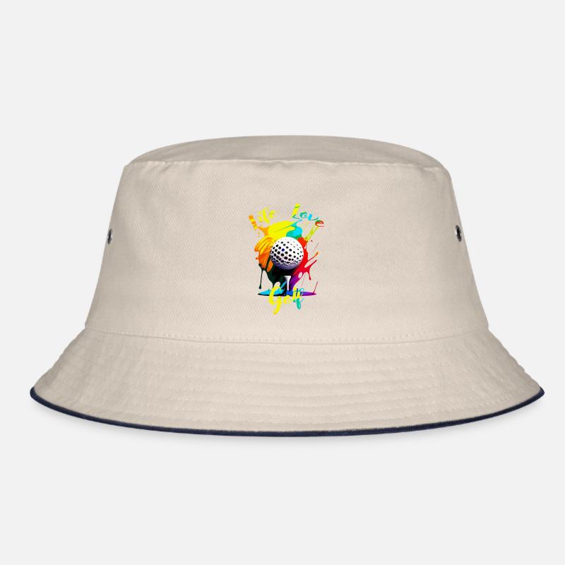 Das Leben liebt Golf Bucket Hat