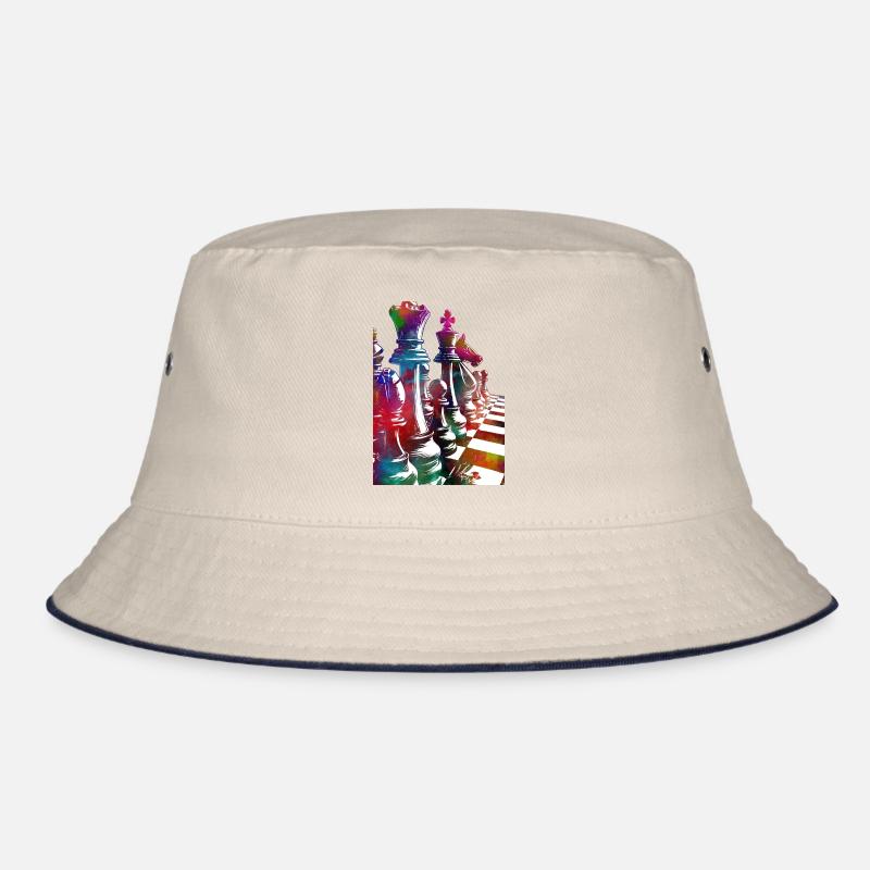 Schach #chess #sport Bucket Hat