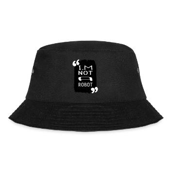 robotics programming gift robotic innovation - Bucket Hat - Schwarz - Vorne - Lela (165cm)