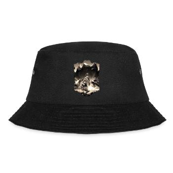 Computer-PC-Spieltechnologie Gamer-Gaming Modern - Bucket Hat - Schwarz - Vorne - Lela (165cm)