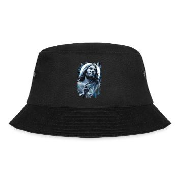 jesus bible christian religion christian cross christian - Bucket Hat - black - Front - Lela (165cm)