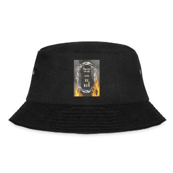 Who is she she is me i wanna be her! Delilah Bon M - Bucket Hat - Schwarz - Vorne - Lela (165cm)