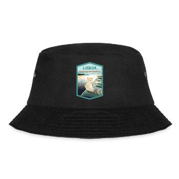 Denkmal für die Entdeckungen, Belém, Lissabon - Bucket Hat - Schwarz - Vorne - Lela (165cm)