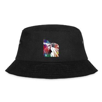 Autorennen #racing #sport - Bucket Hat - Schwarz - Vorne - Lela (165cm)