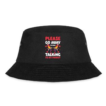 Vogel Bunt Habitat - Bucket Hat - Schwarz - Vorne - Lela (165cm)