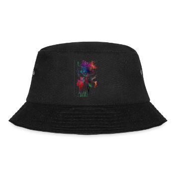 Cycling #cycling #sport #bike - Bucket Hat - black - Front - Lela (165cm)