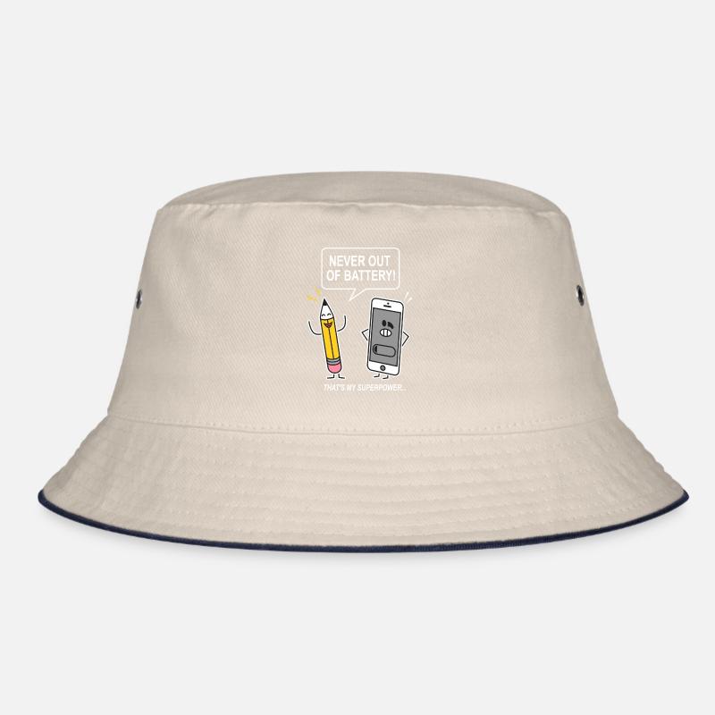 funny humor sarcasm smartphon Bucket Hat