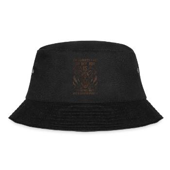 Schweden Schweden Skandinavien die Flagge der Nordwikinger - Bucket Hat - Schwarz - Vorne - Lela (165cm)