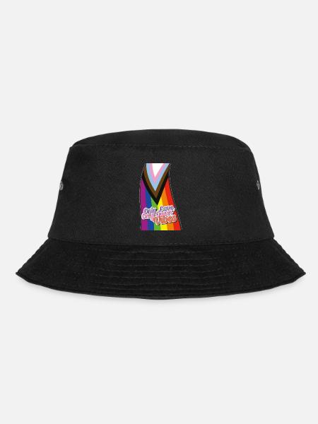 Pride Spectrum: LGBTQIA+ Celebration - Bucket Hat - black