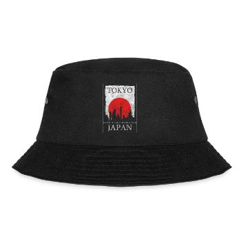 Tokio Traumreise Samurai Japanisch - Bucket Hat - Schwarz - Vorne - Lela (165cm)