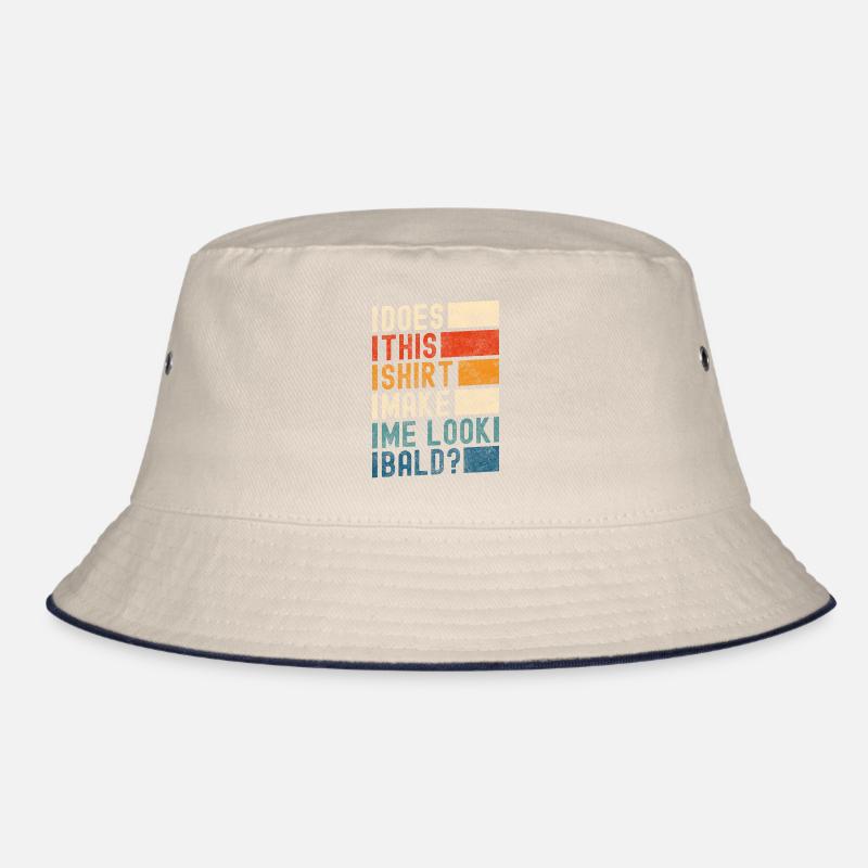 Frisur Alter Glatzenträger Bucket Hat