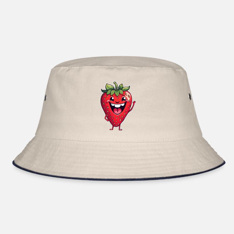 Erdbeere Bucket Hat