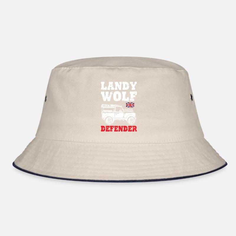 Landy Wolf Defender Bucket Hat