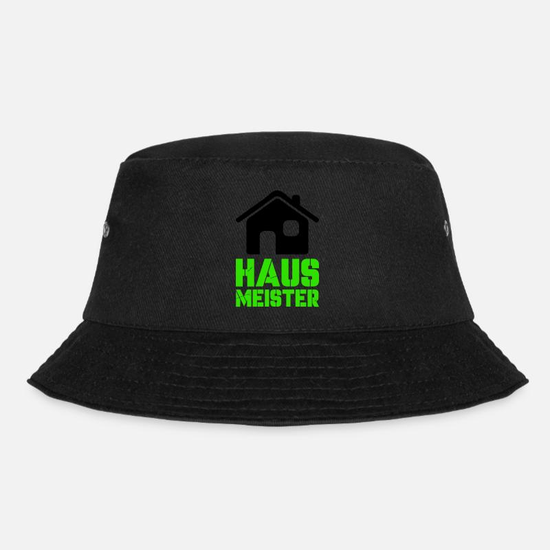 hausmeister 1 - Bucket Hat - Schwarz