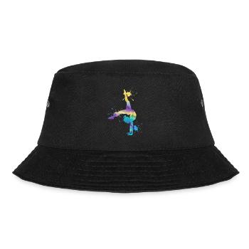 Gymnast Acrobatics Gymnastics Gymnastics - Bucket Hat - black - Front - Lela (165cm)