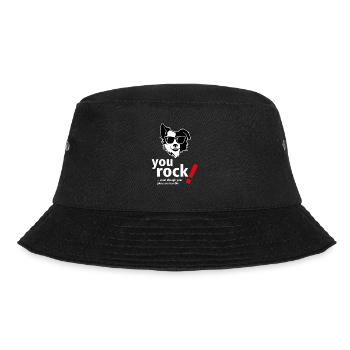 You Rock T-Shirt - Funny Quotes for Couples - Bucket Hat - black - Front - Lela (165cm)