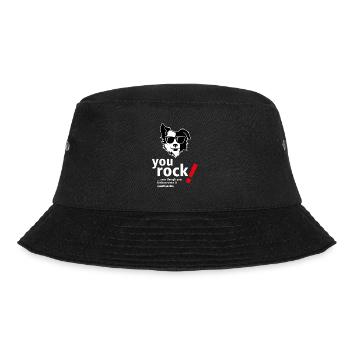 You Rock T-Shirt - Citations amusantes pour les couples - Bob - noir - Devant - Lela (165cm)