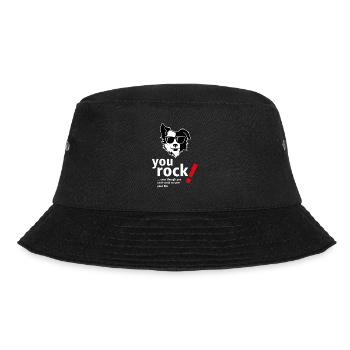 You Rock T-Shirt - Citations amusantes pour les couples - Bob - noir - Devant - Lela (165cm)