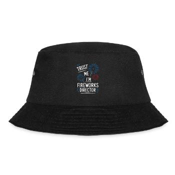 Pyrotechniker Feuerwerk Pyrotechnik - Bucket Hat - Schwarz - Vorne - Lela (165cm)