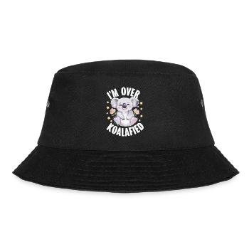Koala Koala Koala Bear Animal - Bucket Hat - black - Front - Lela (165cm)
