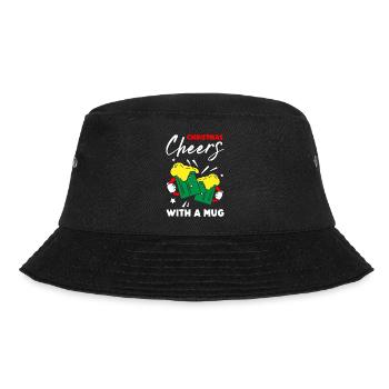 Christmas Cheers With A Mug - Bucket Hat - black - Front - Lela (165cm)