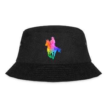 Western Lady Western Rider - Bucket Hat - black - Front - Lela (165cm)