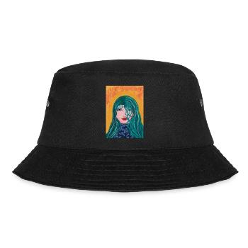 Celestia - Bucket Hat - Schwarz - Vorne - Lela (165cm)