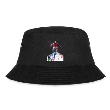 Parkour city sport art - Bucket Hat - black - Front - Lela (165cm)