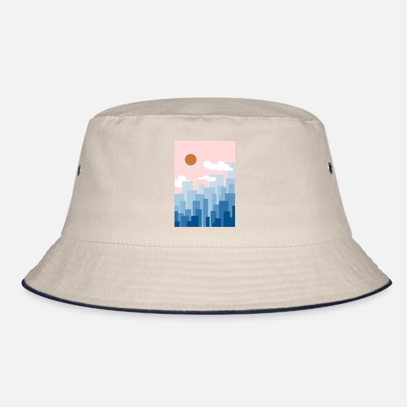 Skyline rosa Bucket Hat