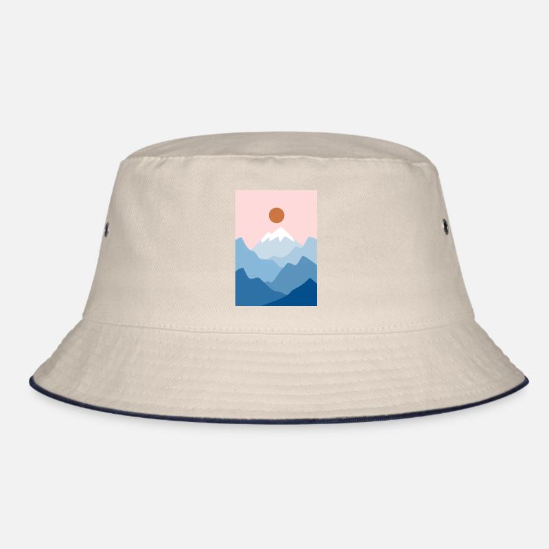 Berglandschaft 2 Bucket Hat