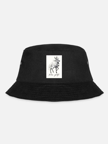Cerf Animal Dicton Cadeau - Bob - noir