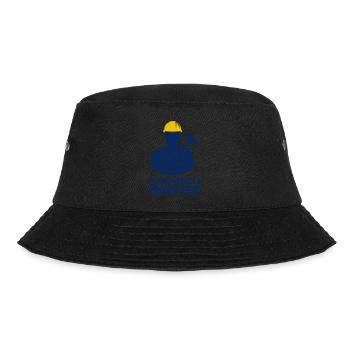 handwerker meister - Bucket Hat - Schwarz - Vorne - Lela (165cm)