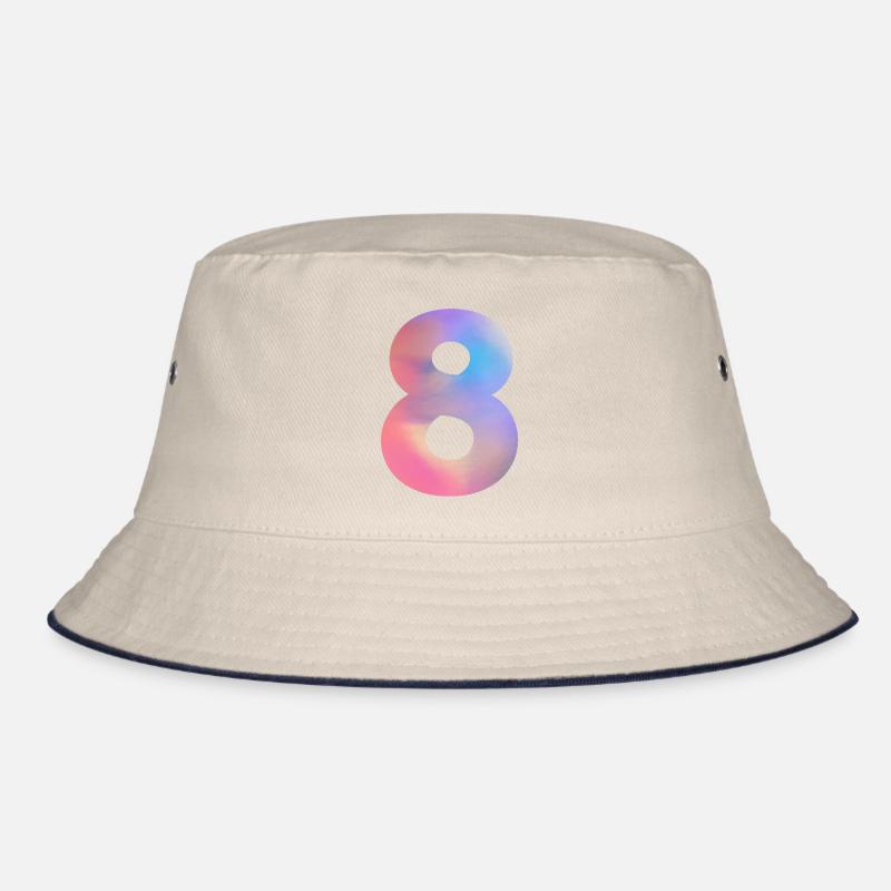 Numéro 8 coloré Bob